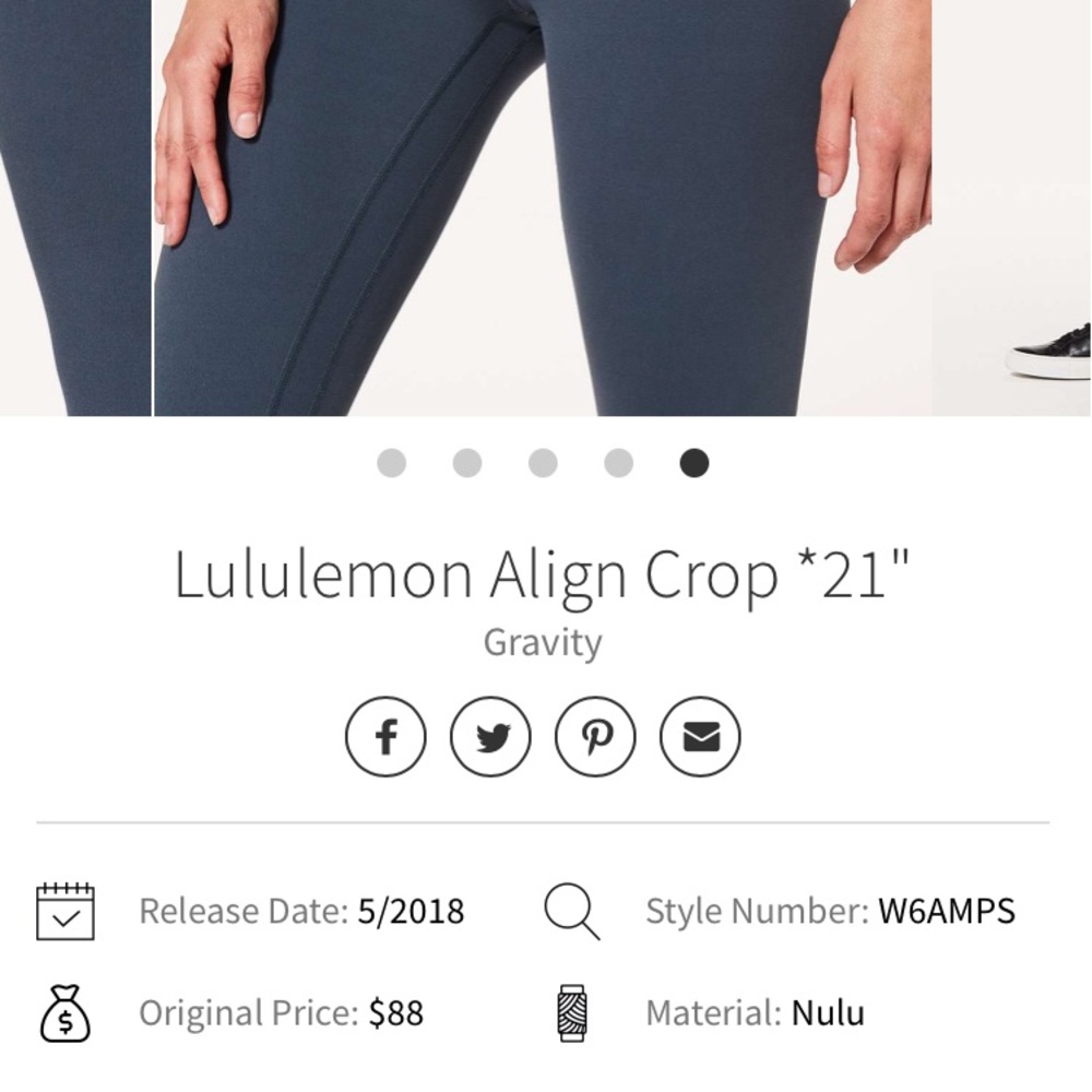 ISO Lululemon Align 21” Gravity 💙 DO NOT BUY!